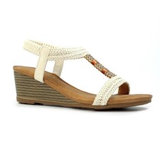 Lunar Florence wedge sandal