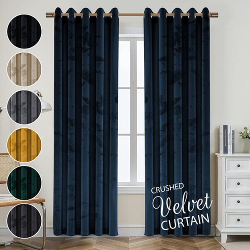 Blackout crushed velvet - blackout,