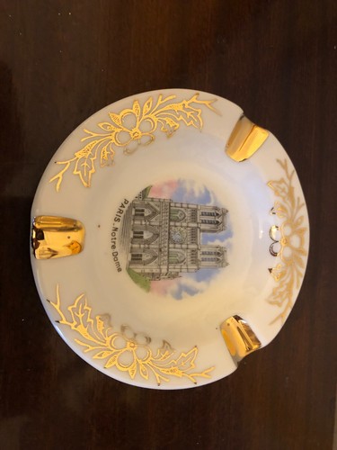 Limoges ashtray notre dame - ashtray,