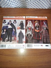 2 Simplicity Halloween pattern
