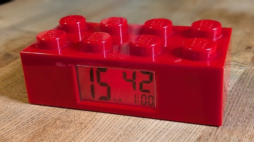 Lego red brick light alarm - ,