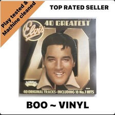 Elvis Presley, 40 Greatest, 12" Gatefold Double Vinyl LP  EX / VG+