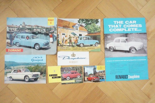 Renault car sales catalogue - car,