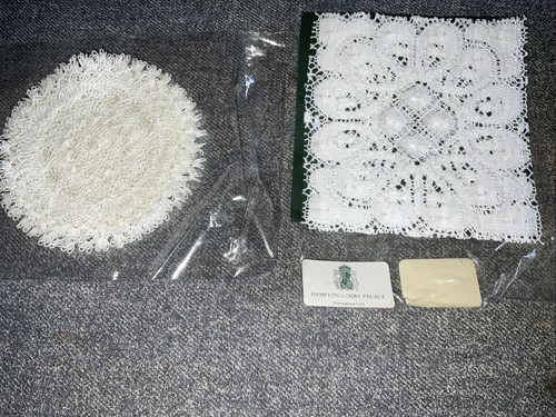 Nottingham lace coasters - 2,