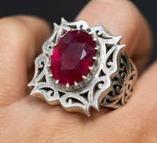 7 Carats Ruby Ring, Natural