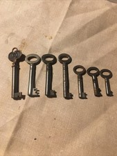Small  Keys   Antique/ Vintage Boxes Cabinet Draws - 7 Keys
