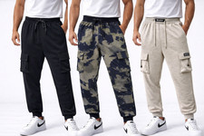 Mens CARGO POCKETS Fleece