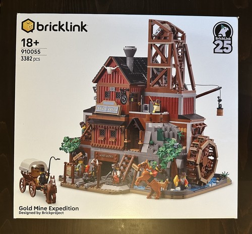 Lego bricklink gold mine - lego,