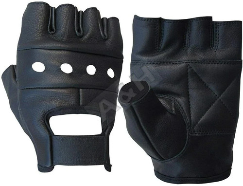 Mens motorcycle fingerless - mens,