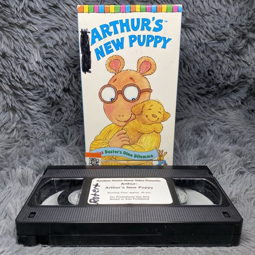 Arthur new puppy vhs tape - new,