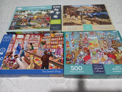 500 jigsaws manorfarm - 500,
