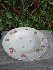 Antique1890  George Jones & Sons Crescent Large Rimmed Soup Pasta Bowl 9¾x3"