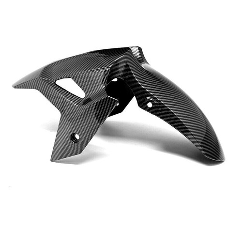 Carbon fiber front tire fender - carbon,
