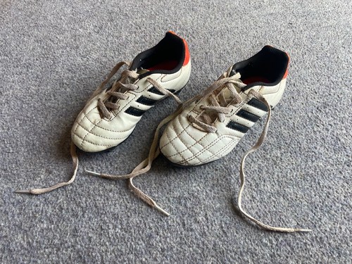 Adidas white football boots - football,