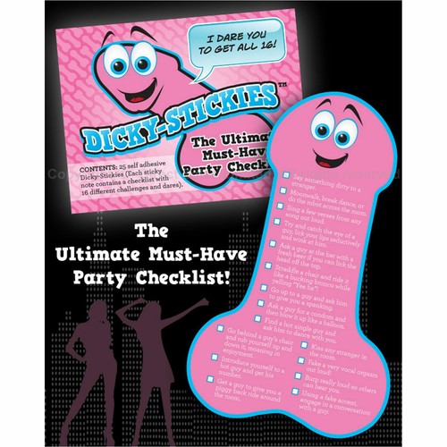 Willy stickers dicky stickies - willy,