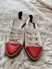vintage red or dead trainers