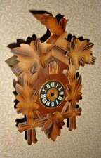 Empty Black Forest cuckoo clock case - no movement
