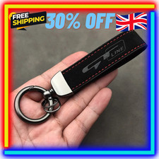 Leather Men Key Chain Rings