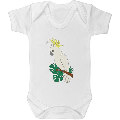 Cockatoo baby grows - grows, /