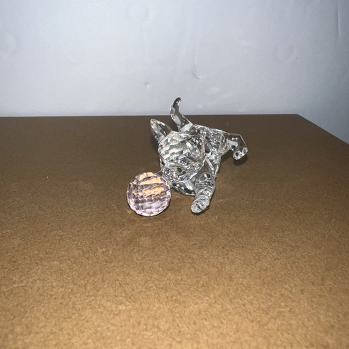 Swarovski kitten standing - kitten, w/