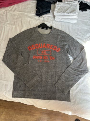 Dsquared2 grey sweater size - dsquared2,