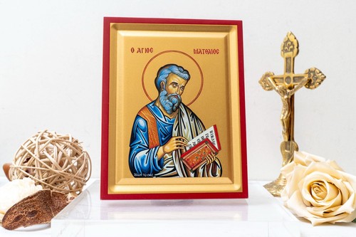 Saint matthew orthodox icon - matthew,
