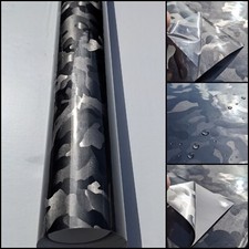 3D Ghost Gloss Grey Camo Vinyl