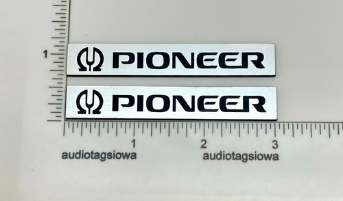 Pioneer speaker badge logo - pioneer,