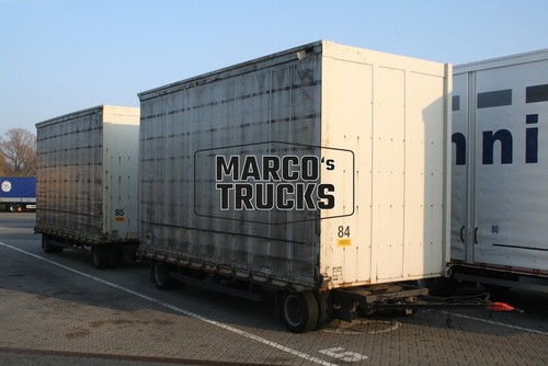 Truck photo drawbar trailer - truck,