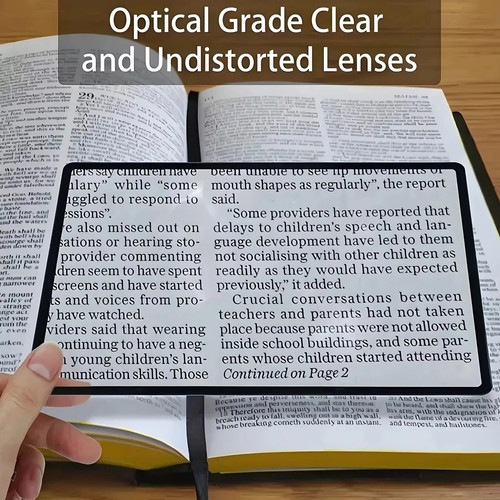 Magnifier for reading large - 3x,