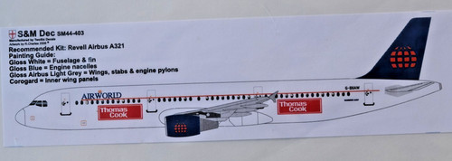 144 scale airliner - decals, by