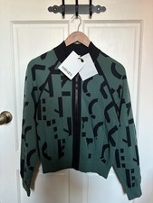 KENZO Monogram Knitted Cardigan Sweater Size S