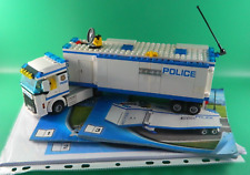 LEGO CITY Mobile Police Unit 60044 Instructions Retired Read  des  