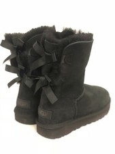 UGG Women's Black Suede Bailey
