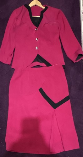 Bespoke fuchsia pink black - fuchsia, &
