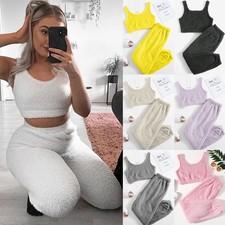 Womens Fleece Pajamas Set