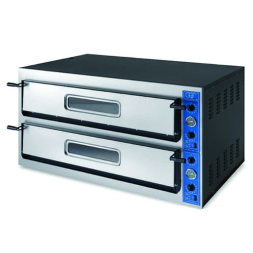 Pizza oven double deck - pizza,