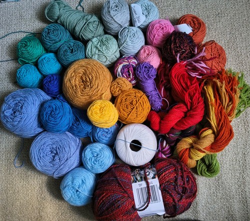 Yarn bundle joblot - yarn,