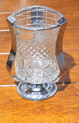 Antique victorian cut - cut, glass