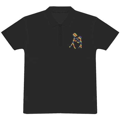 Two stick people adult - people',