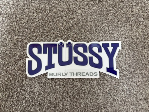 Stussy burly threads sticker - threads,