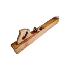 Antique French 26" Wooden Jointer Plane, Peugeot Freres