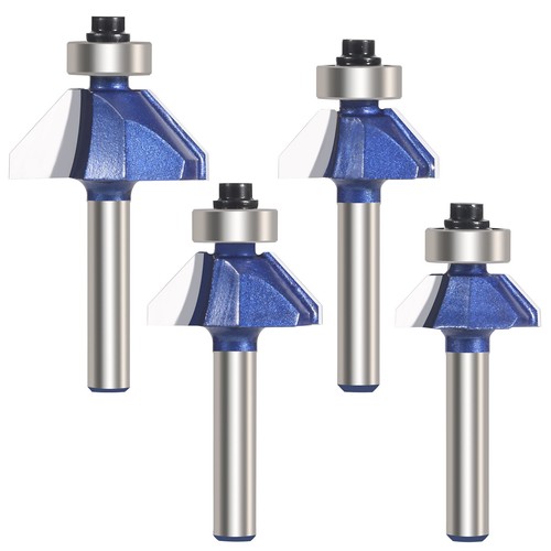Versery 4pcs shank - 4pcs, 1/4''