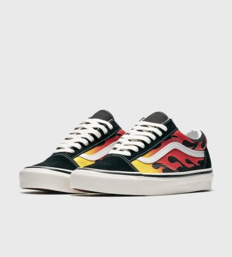 Vans old skool flames 6 - flames,