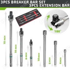 6PC Breaker Bar Wrench Set
