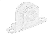 Hanger, exhaust system OE VW
