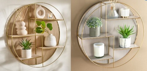 New round wall - new, shelf