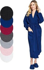 Luxury Waffle Bathrobe 100%