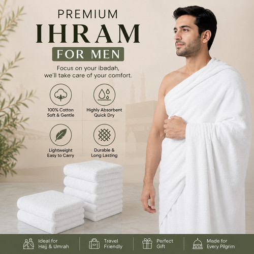 Ihram clothing for men hajj - ihram,