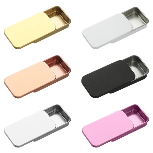 Metal rectangular empty hinged - metal,